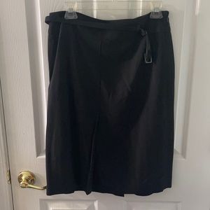 Ann Taylor black pencil skirt size 10P